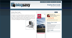 Desktop Screenshot of keylessdoorlocks.blogsavy.com