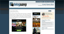 Desktop Screenshot of frontclosurebras.blogsavy.com