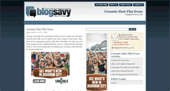 Desktop Screenshot of ceramichairflatirons.blogsavy.com