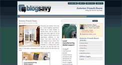 Desktop Screenshot of exteriorfrenchdoors.blogsavy.com