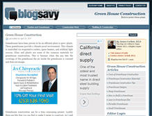 Tablet Screenshot of greenhouseconstruction.blogsavy.com
