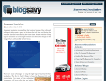 Tablet Screenshot of basementinsulation.blogsavy.com