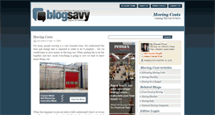 Desktop Screenshot of movingcosts.blogsavy.com