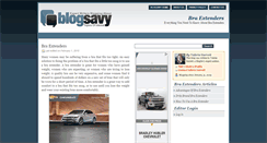 Desktop Screenshot of braextenders.blogsavy.com