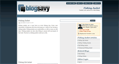 Desktop Screenshot of fishingjacket.blogsavy.com