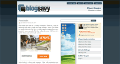 Desktop Screenshot of floorscales.blogsavy.com