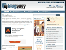Tablet Screenshot of movingblankets.blogsavy.com