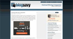 Desktop Screenshot of nationalmovingcompanies.blogsavy.com
