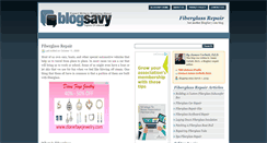 Desktop Screenshot of fiberglassrepair.blogsavy.com