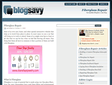 Tablet Screenshot of fiberglassrepair.blogsavy.com