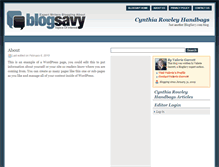 Tablet Screenshot of cynthiarowleyhandbags.blogsavy.com