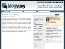 Tablet Screenshot of kathyvanzeelandhandbags.blogsavy.com