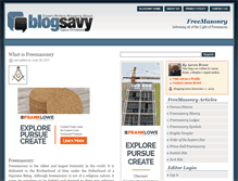 Tablet Screenshot of freemasonry.blogsavy.com