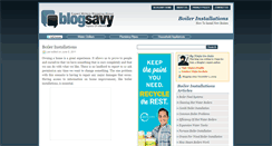 Desktop Screenshot of boilerinstallations.blogsavy.com