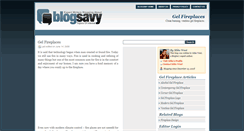 Desktop Screenshot of gelfireplaces.blogsavy.com