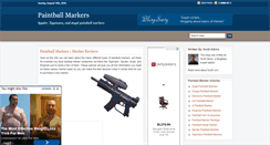 Desktop Screenshot of paintballmarkers.blogsavy.com