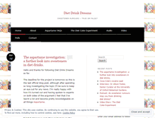 Tablet Screenshot of dietdrinks.blogsavy.com
