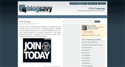 Desktop Screenshot of cnatraining.blogsavy.com