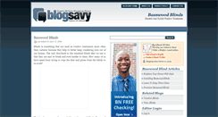 Desktop Screenshot of basswoodblinds.blogsavy.com