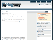 Tablet Screenshot of basswoodblinds.blogsavy.com