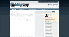 Desktop Screenshot of boilersystems.blogsavy.com